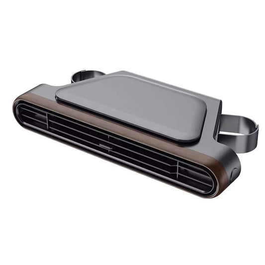 2026 New Car Seat USB Fan Aromatherapy Turbo Vent Three-Speed 3000Mah Car Air Cooling Fan