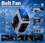 BreezeClip Pro personal cooling fan front view